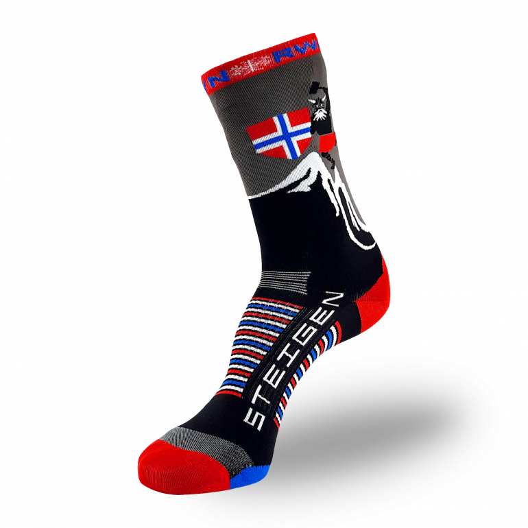 Norway Viking Running Socks ¾ Length
