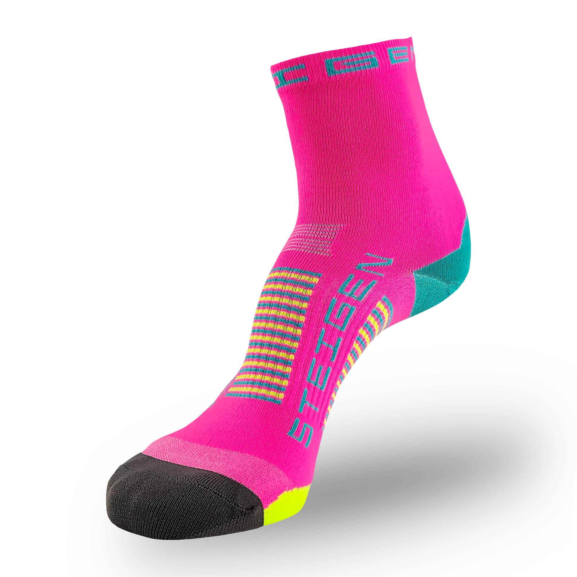 Pink Candy Running Socks ½ Length
