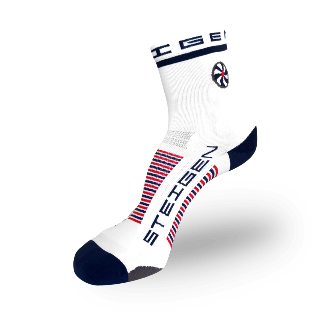 White Running Socks ½ Length