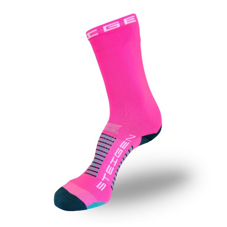 Pink Running Socks ¾ Length