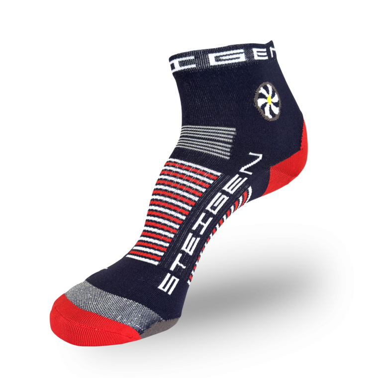 Navy Socks ¼ Length